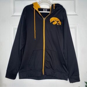 Stadium Athletics University of Iowa Hawkeyes Full Zip Up Hoodie Size XL